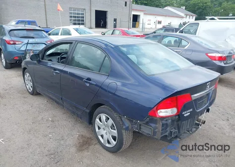 2011 Honda Civic Lx from USA, damaged, VIN 2HGFA1F5XBH546742